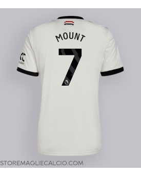 Manchester United Mason Mount #7 Maglia Gara Terza Repliche 2024-25